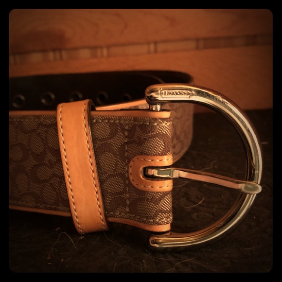 Coach Accessories - Coach Signature “C”  Brown Belt